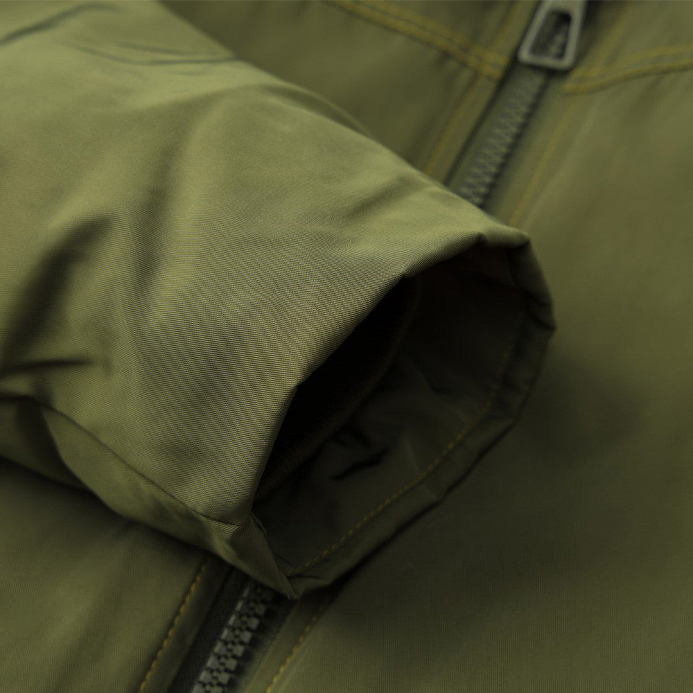 Men's Loose Fit Quilted Fur Collar Cotton Jacket Sport Casual Workwear Coat